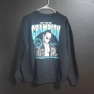 WWE The Rock NWOT Sweatshirt Large